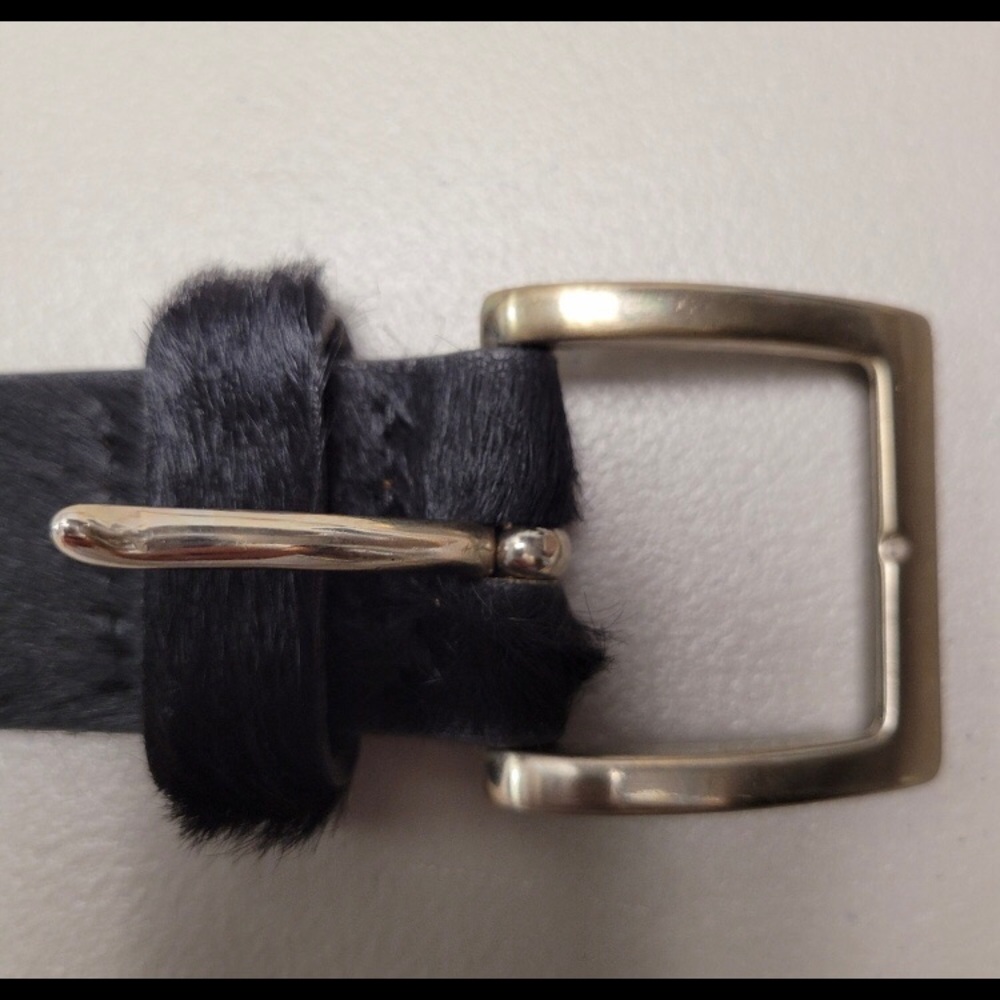Beautiful Black Fur Belt